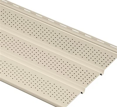 PVC-vinylbeklædning til udvendig væg eller tagdekoration Soffitpanel